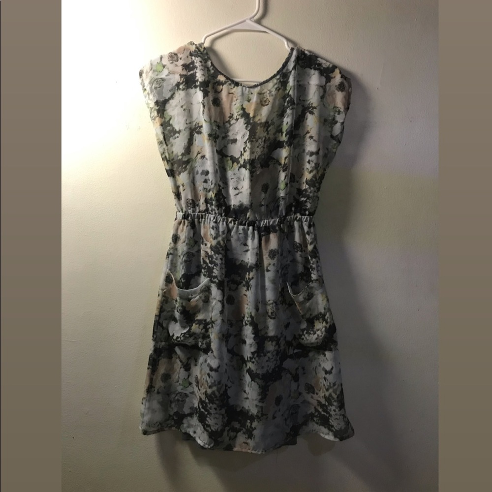 Floral Fit & Flare Dress with Slip.